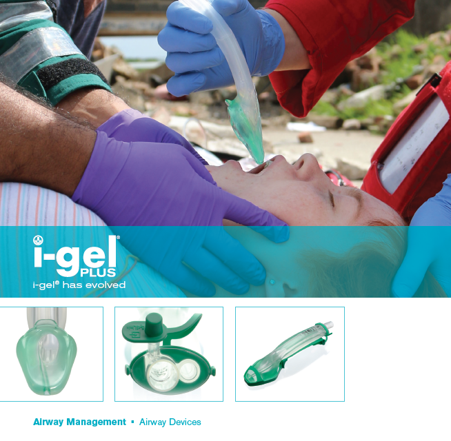 The New I Gel Plus Airway Is Here