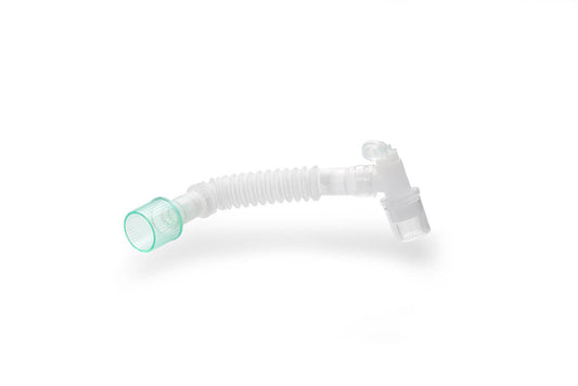 Sterile Disposable Flexible Catheter Mount With Suction Port & Swivel Connector, standard size fits all et tubes i gels etc