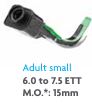 Airtraq optical laryngoscope single use Small Adult (ETTs 6-7.5) Each