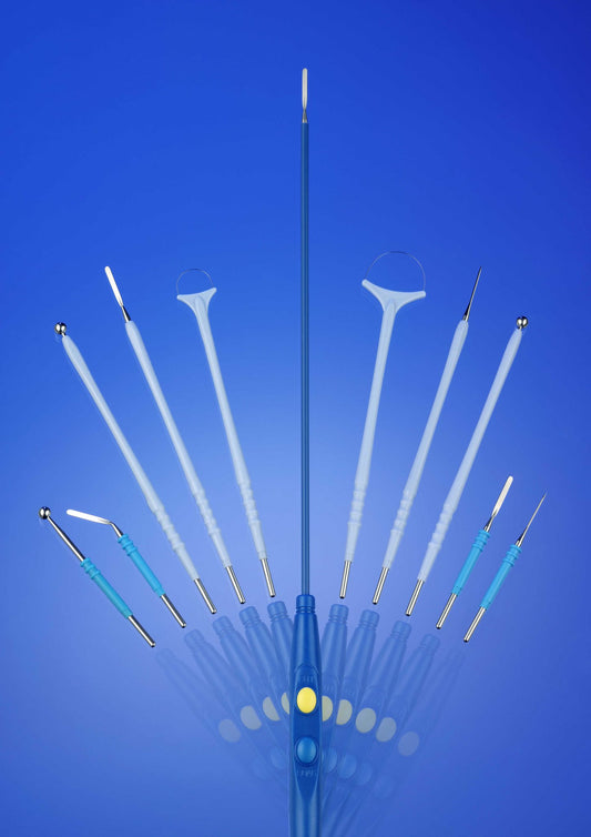 8 Coated blade insulated exposed tip Box of 10