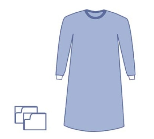 SURGICAL GOWN STANDARD LARGE 120CM BOX OF 36