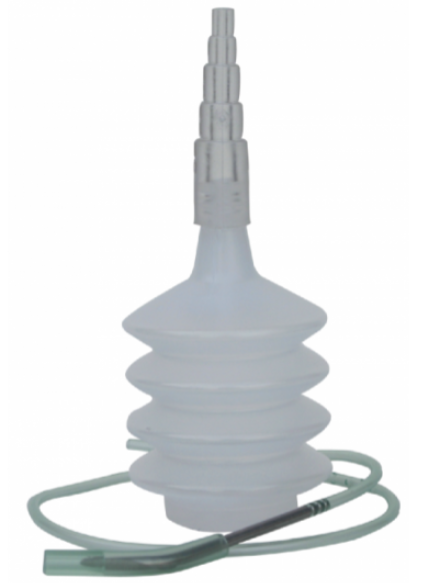 Wound drainage 40 ml bellows for smaller surgeries, with CH6 drain and needle Box of 10