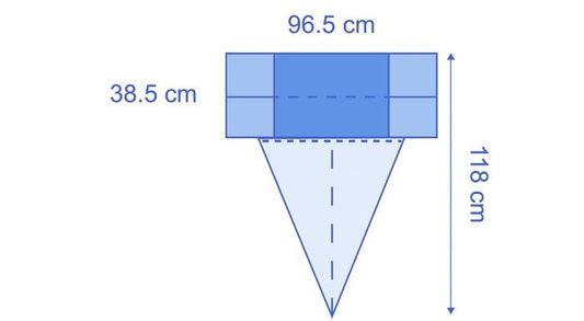 Drape Under-Buttocks Delivery Drape with Graduated PouchBox of 36