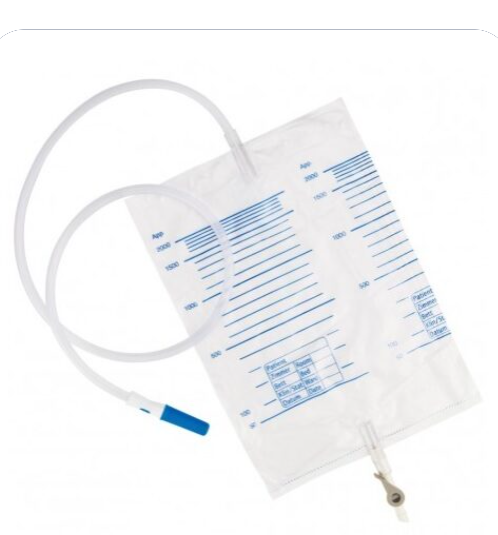 BARD 2L Urine Drainage Bag with Drainable Lever Tap Sterile Each
