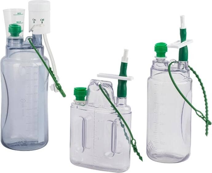 Drain suction system 600ml Compl tro/pack 10ch L/Lock Box 25