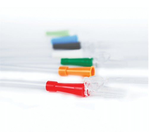 PRO-Breathe Suction Catheters, Funnel with Control Adapter, 16 Fr Pack of 10