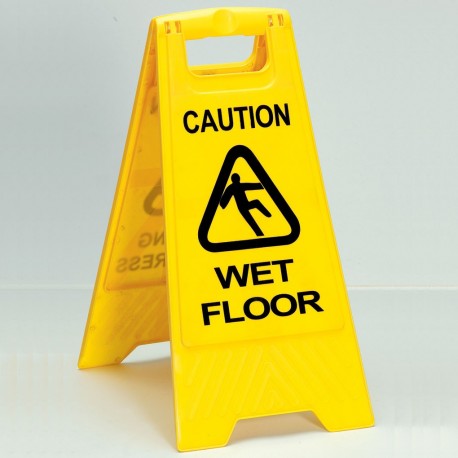 Robert Scott Wet Floor Warning Sign