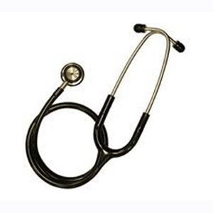 Diamond Neonatal Stethoscope (Black) Foamed Lined Box