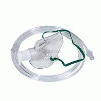 Oxygen mask, hudson mask, paediatric medium concentration, with tubing (single)-Medistock Medical Supplies