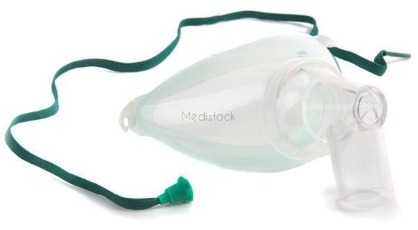 Tracheostomy Mask, Adult, For use in Oxygen Aerosol Therapy, Single mask-Medistock Medical Supplies