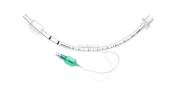 ET Tubes, Cuffed, size 6.0, cuffed high volume low pressure cuffed endotracheal tube, box 10, ID 6.0mm-Medistock Medical Supplies