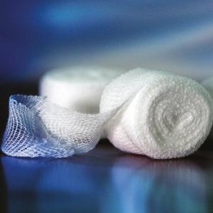 Gauze Ribbon Fast Edge XRD 2.5cm X 5m Double Wrapped pack 24