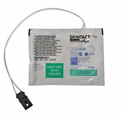 Defibrillator Pads, (Compatible with Philips M3717A MRx/XL/XL+) Paediatric, Box of 10