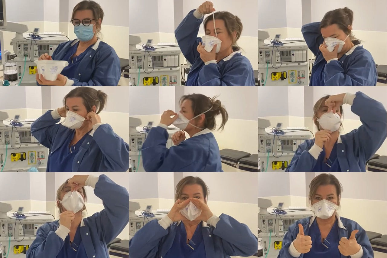 20 PACK FFP3 Valmy Spireor Face Masks EU Made