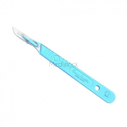 Disposable Scalpel with Handle, No. 15, 10 Box-Medistock Medical Supplies