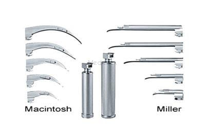 SS Laryngoscope Macintosh Blade Size 4 With Medium Handle – EMT Medical Tool