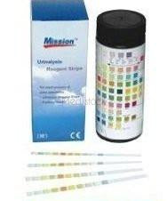Urine Test Strips, Mission 8, 100 Tube-Medistock Medical Supplies