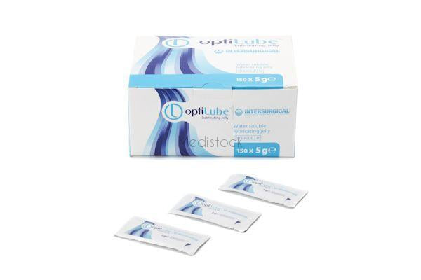 Lubrication Gel, Lube Jelly, Sterile, 5g sachets, 150 box Lubrication Gel, Lube Jelly, Sterile, 5g sachets, 150 box