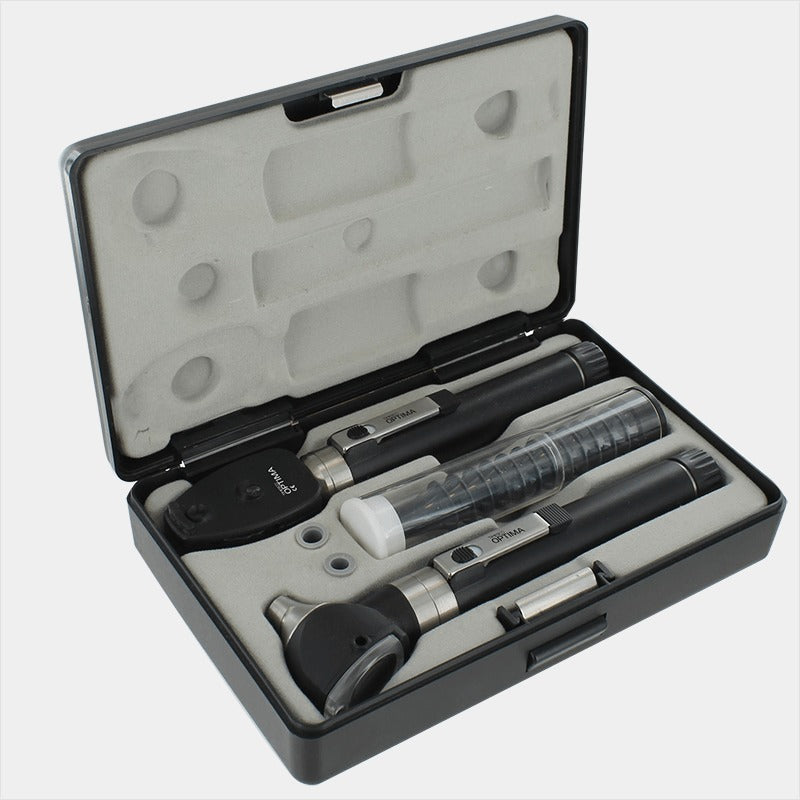 OTOSCOPES & OPHTHALMOSCOPES POCKET SETS (FIBRE OPTIC & LED)