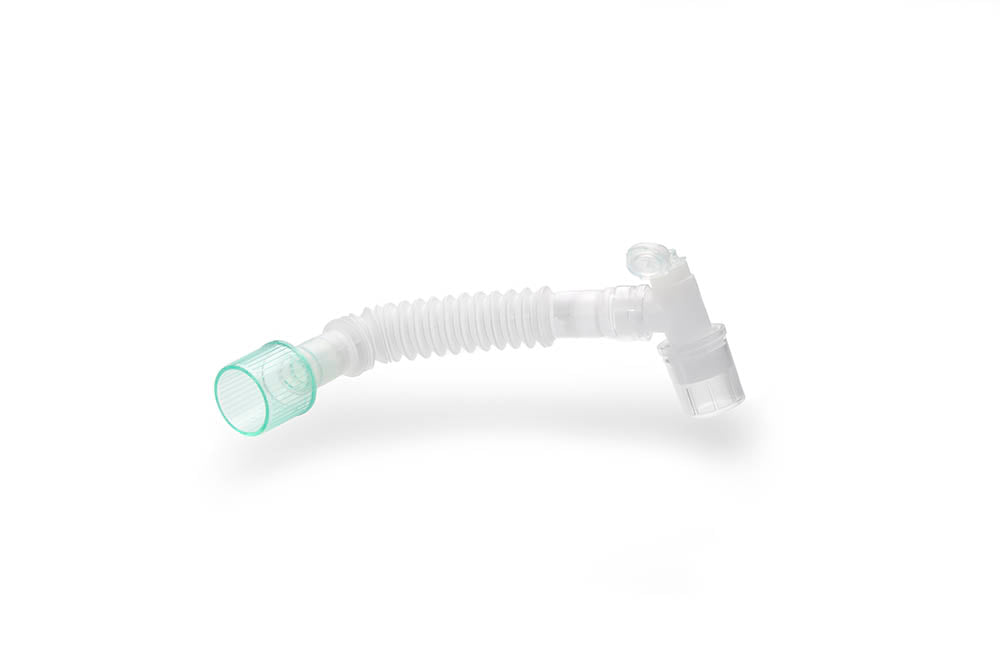 Sterile Disposable Flexible Catheter Mount With Suction Port & Swivel Connector,  standard size  fits all et tubes i gels etc