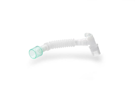 Sterile Disposable Flexible Catheter Mount With Suction Port & Swivel Connector,  standard size  fits all et tubes i gels etc