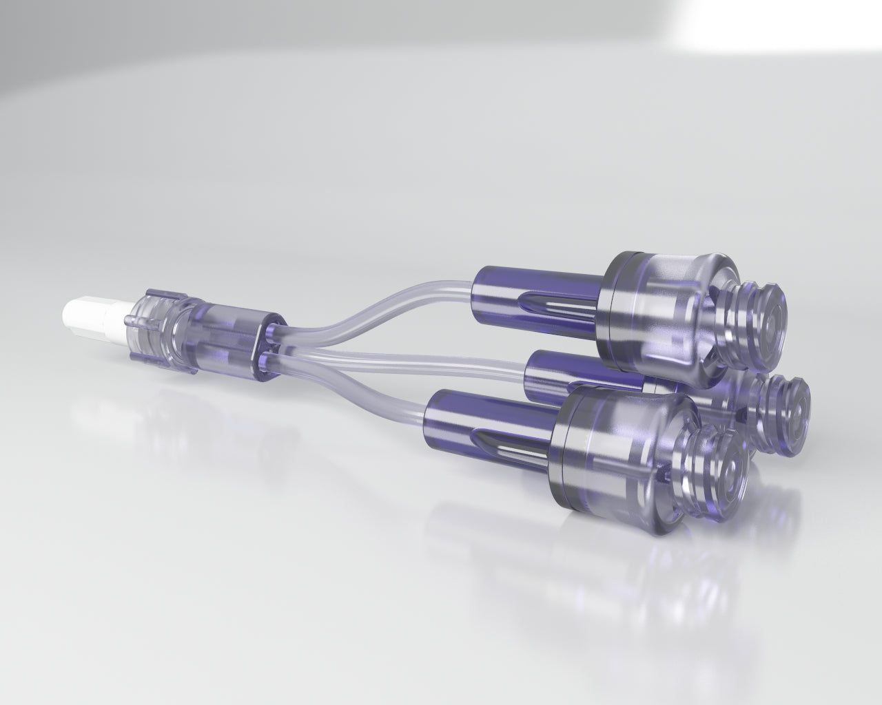 FlowArt Needle Free Injection Valve Triple Lumen Box of 100