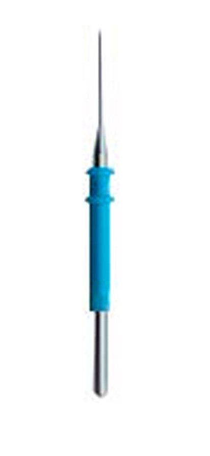 Diathermy Fine Tungsten needle 50mm insulated blade exposed tip box 10