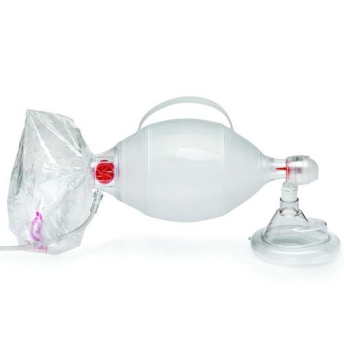 Ambu SPUR II Adult Resuscitator with O2 Bag Reservoir & Adult Face Masks Each
