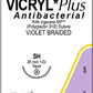 Coated Vicryl™ Plus Taper Point Needles SH | 1/2 Circle | 26 mm | 70 cm | Violet | Braided Manufacturer Code: VCP317H