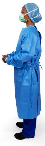Elemental Standard Sterile Surgical Gown Large Box of 40