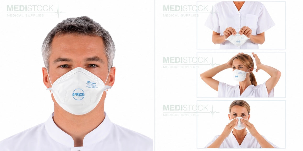 Valmy FFP3 Respirator Face Masks – EU Made, Individually Wrapped