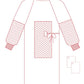 Reinforced Surgical Gowns Large Box of 30