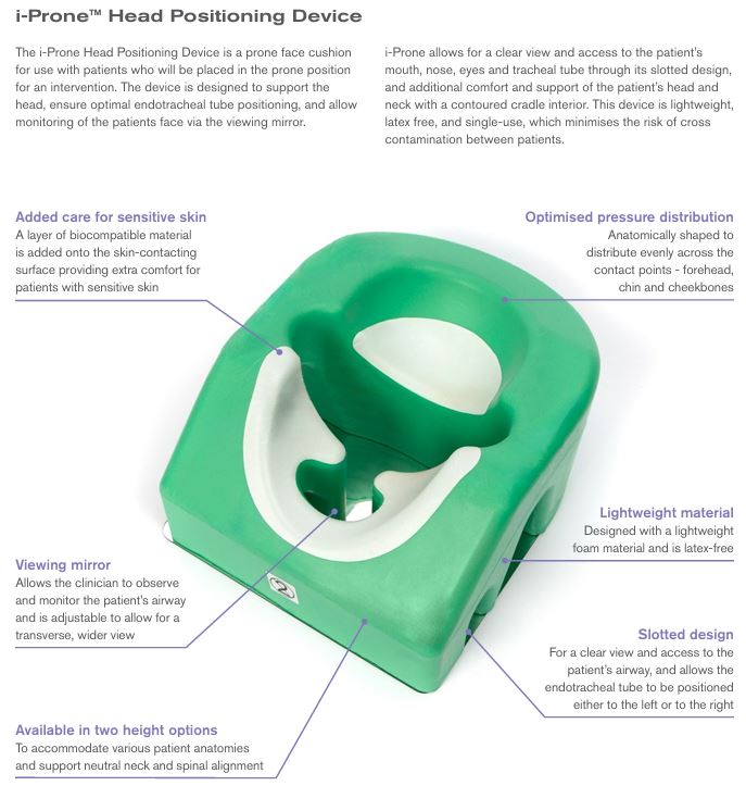 i-Prone™ Head Positioning Device Single Unit