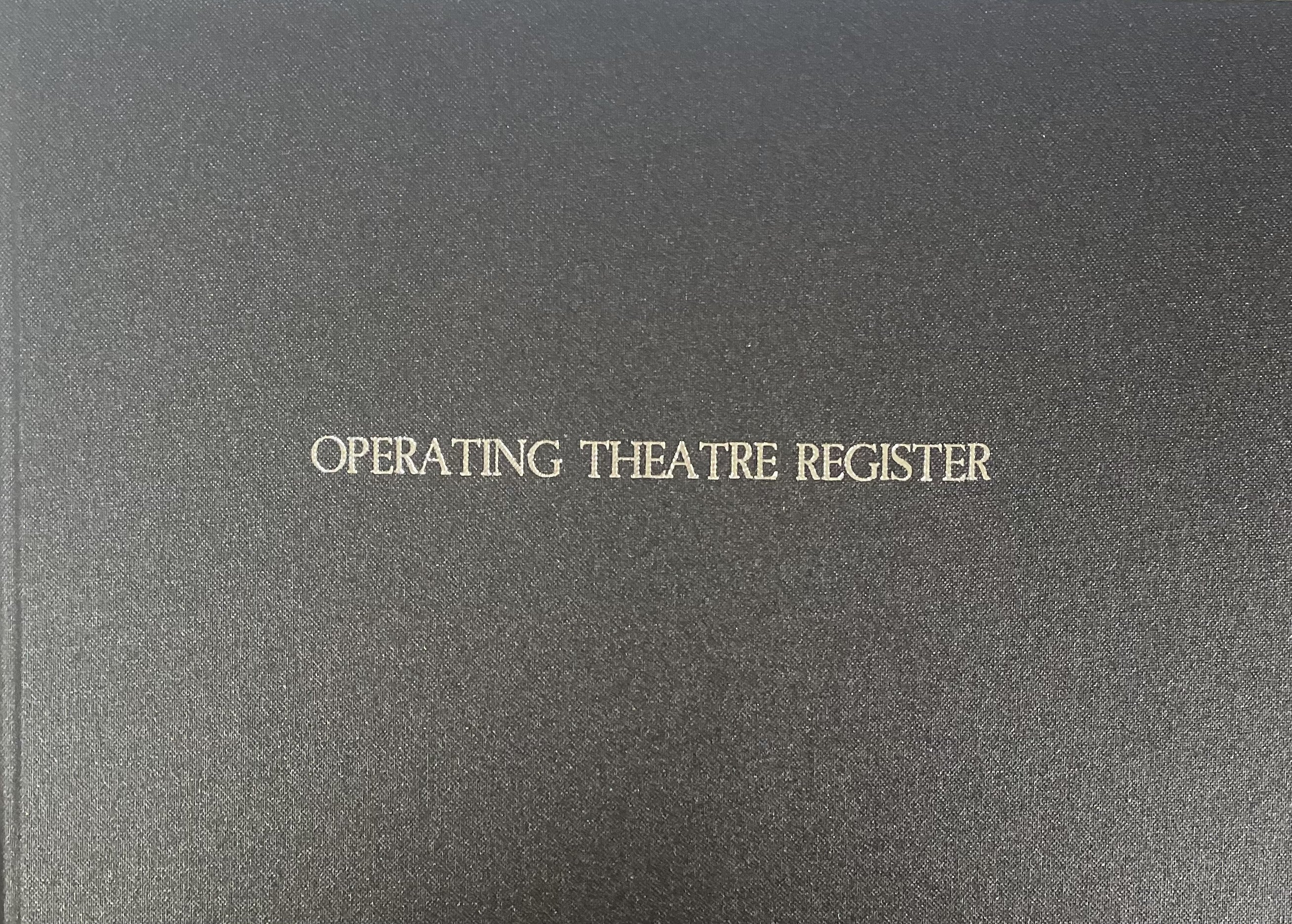 Operating Theatre Register
