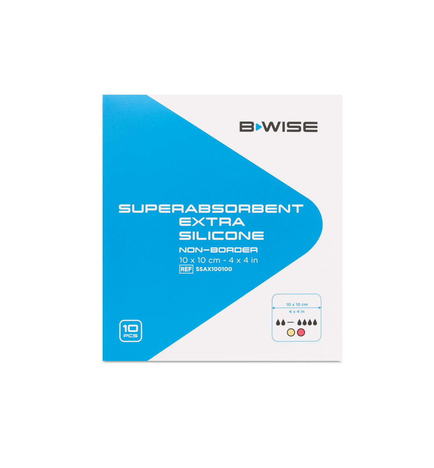 Superabsorbent Extra Silicone - Non Border