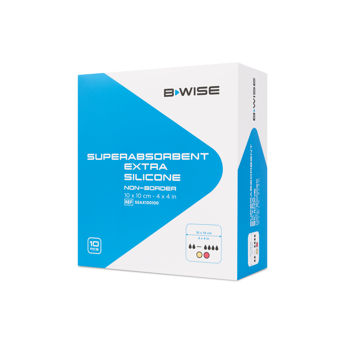 Superabsorbent Extra Silicone - Non Border