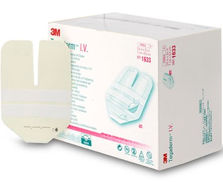 Tegaderm™ 3M IV dressings 7 x 8.5cm, Box of 100