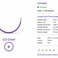 Coated Vicryl™ Plus Taper Point Needles MH–1 | 1/2 Circle | 31 mm | 70 cm | Violet Box 36