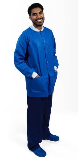 Disposable Warming Jackets Large Pack of 10
