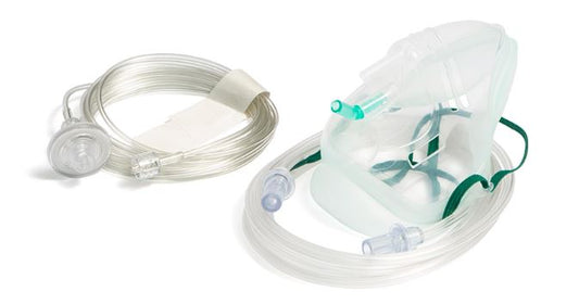 Intersurgical EcoLite™, adult, mask with CO2 monitoring line, filter and tube, 2.1m Each