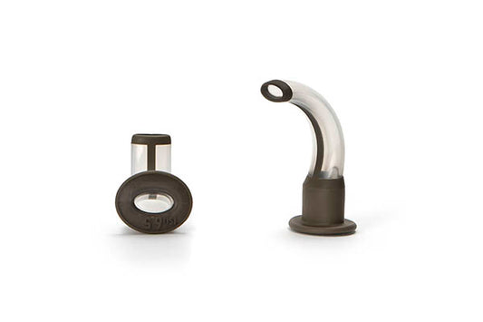 Guedel Airway, Size 1, ISO 6.5, Brown Box of 10