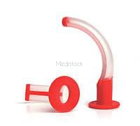 Guedel Oropharyngeal Airway, 80 Box, One Piece, Red Size 4, ISO 10.0-Medistock Medical Supplies