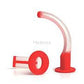 Guedel Oropharyngeal Airway, One Piece, Red Size 4, 10 Pack-Medistock Medical Supplies
