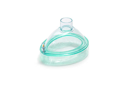Single Unit Mask Anaesthetic Face Mask, with valve to inflate or deflate cuff, Size 5 orange colour size Large Adult vanilla scent, Each, 1125 NHS Code FDD1038 FDD5614