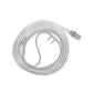 Adult, Intersurgical quality brand nasal cannula with curved prongs and soft satin over ear section to prevent ear sores and aid patient comfort, length 2.1 metres Box of 50