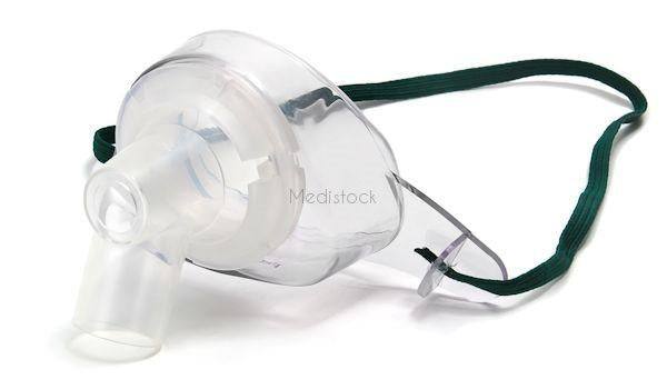 Tracheostomy Mask, Paediatric Size, For use in Oxygen Aerosol Therapy, Single mask,-Medistock Medical Supplies