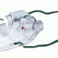 Oxygen mask, Adult Respi-Check Type With Breathing Indicator, medium concentration oxygen mask-Medistock Medical Supplies