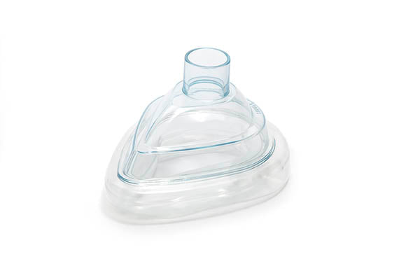 Mask Anaesthetic Face Mask, Size 4: Medium Adult (with Green hook ring) box of 40, used throughout nhs and private, premium brand Intersurgical 1515000 FDD388  / FDD5586 - Medistock Medical Supplies
