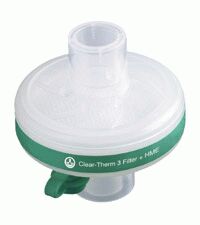FILTER hmef - Clear-Therm™ 3 HMEF with luer port and retainable cap.