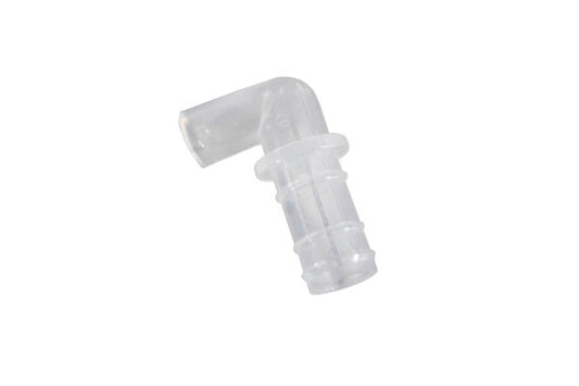 Luer Elbow connector, with 7.6mm port, Luer elbow, 7.6mm port - removable 2710000, each